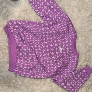 Nike Purple Geometric Sweatshirt